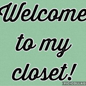HELLO! WELCOME TO MY CLOSET! Stay awhile and shop.